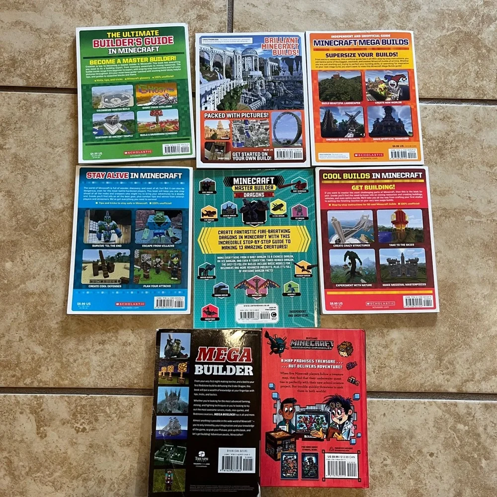Minecraft Book Set - Multicolor - Picture 2 of 6